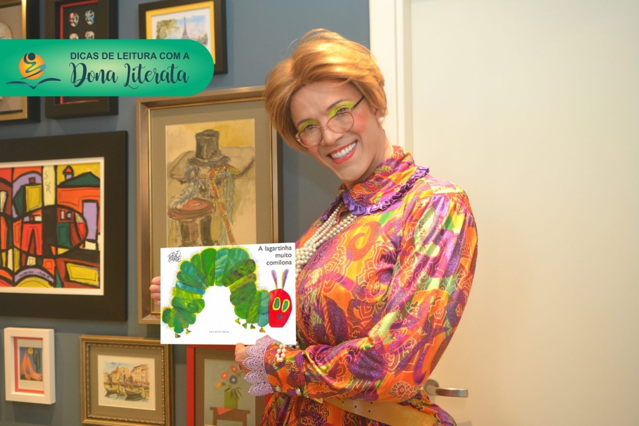 A Lagartinha Muito Comilona 